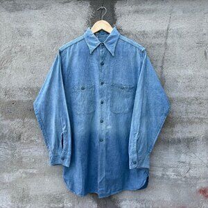 1940's USN Chambray Button Down Shirt
